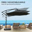 294cm Tilt Cantilever Parasol