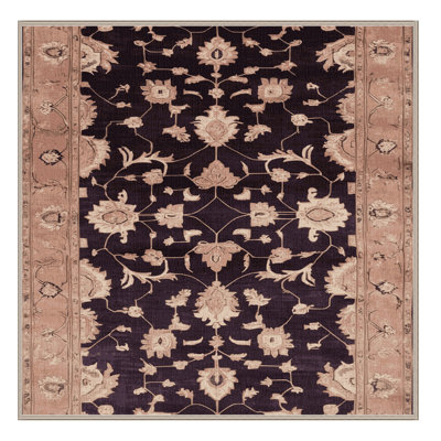 Machine Washable Overdyed Beige Area Rug