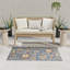 Tapis bleu / gris Gregori-2082838132