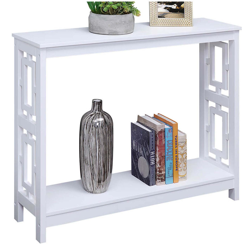 Console 39,5 po Carmeline, Blanc