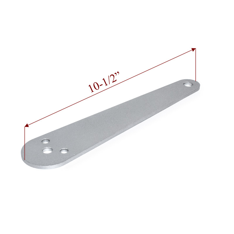 ALEKO Silver Metal Bracket for Posts