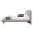 Cleo Gray Boucle Bed-700168432
