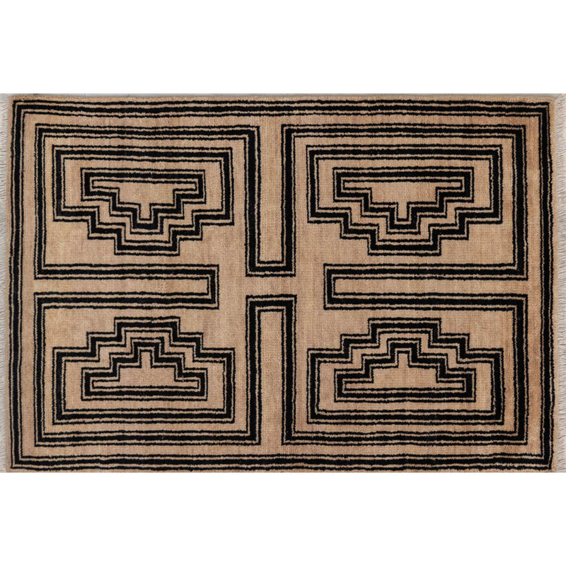 Contemporary, Stuart Street Collection Hand Knotted Wool Oriental Area Rug