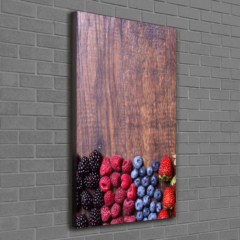 Forest Fruits - Wrapped Canvas Print