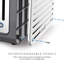 Dualit 4 Slot Architect Toaster Grey