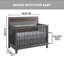 Cascade 4 in 1 Convertible Crib