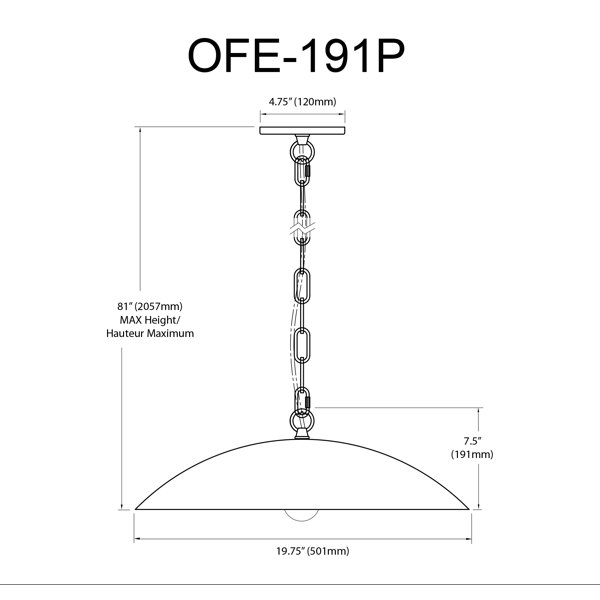 Dimensions du produit