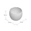 Hammered Metal Indoor Plant Pot Bowl-20881464