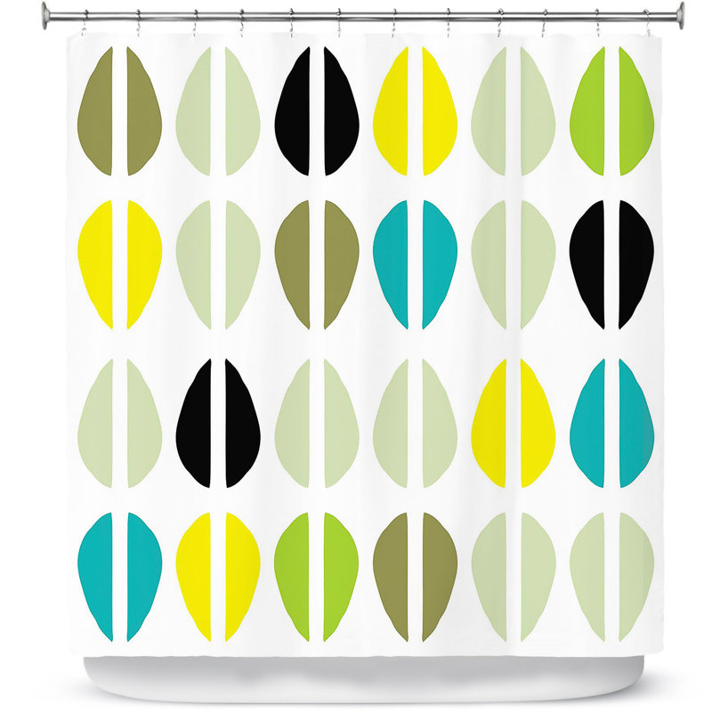 Longe Geometric Shower Curtain