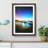 Penmon Lighthouse in Anglesey Wales in Abstract - Picture Frame Graphic Art Print-55739169-55739168