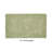 Jasmyne Premium 100% Cotton Tufted Reversible Bath Rug, Extra Soft & Super Absorbent, Machine Washable Bathroom Rug for Shower, Tub & Sink Area, 24" x 40", Sage-551286093-629659033