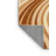 Tapis brun foncé et beige lavable à la machine Manhasset Bold & Eclectic-1633661208
