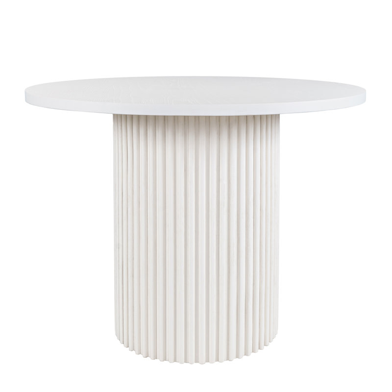 Table de salle à manger Cambree, Blanc, H 36 po x L 48 po x l 48 po