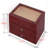 Babapour Solid Wood Pen Holder-58659315-58659314