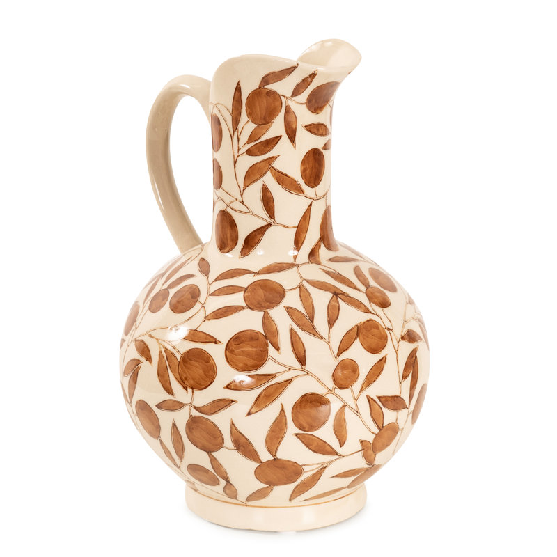 Clara Pitcher, Brown/Cream