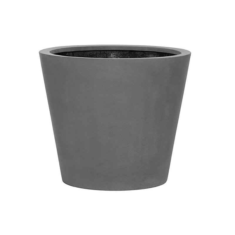 Slovan Handmade Pot Planter, Gray, 16'' H X 20'' W X 20'' D
