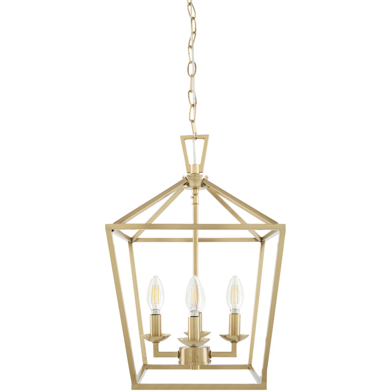 Poirier Chandelier, Brass