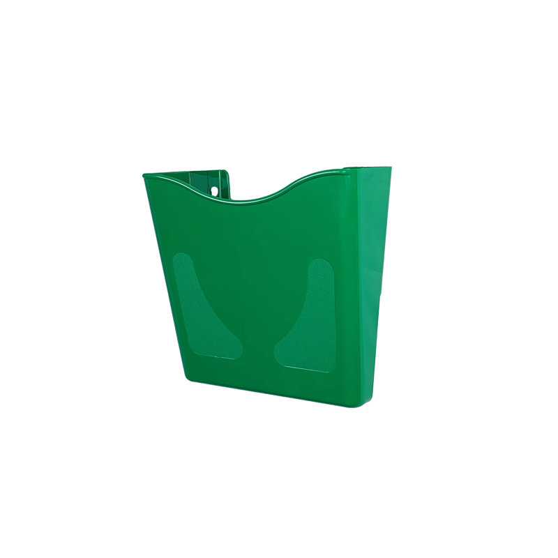 Inbox Zero 26cm H Pamplet Rack, Green