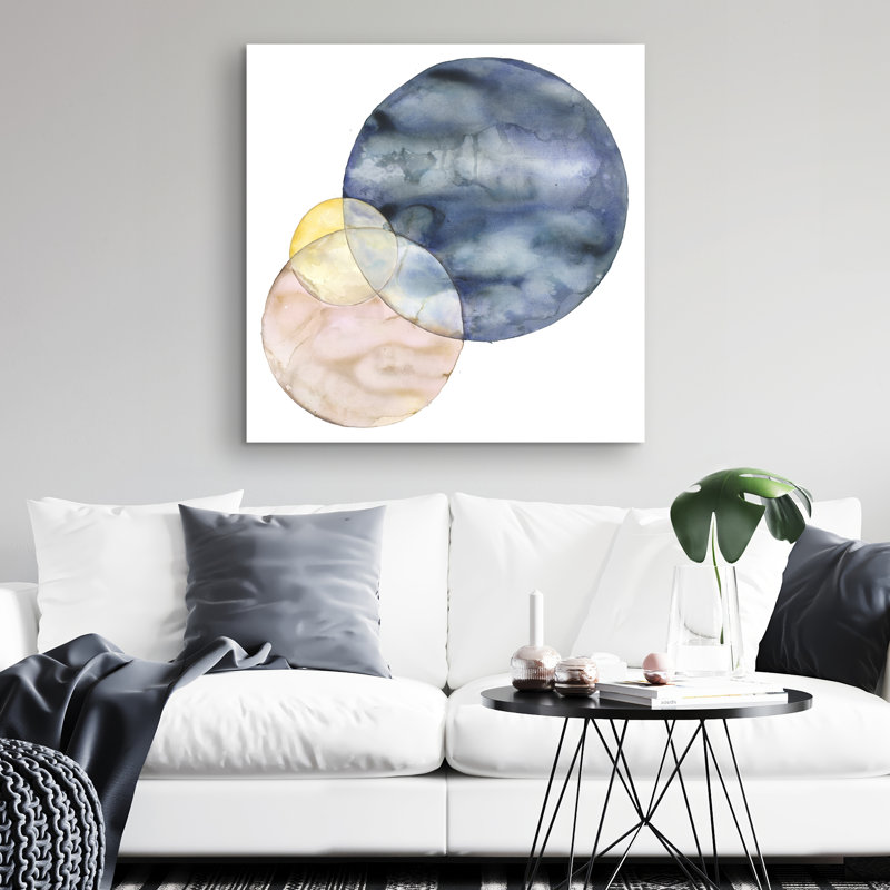 Circles - 32"x32" art on canvas