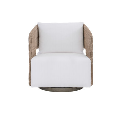 Maldives Swivel Patio Chair with Cushions