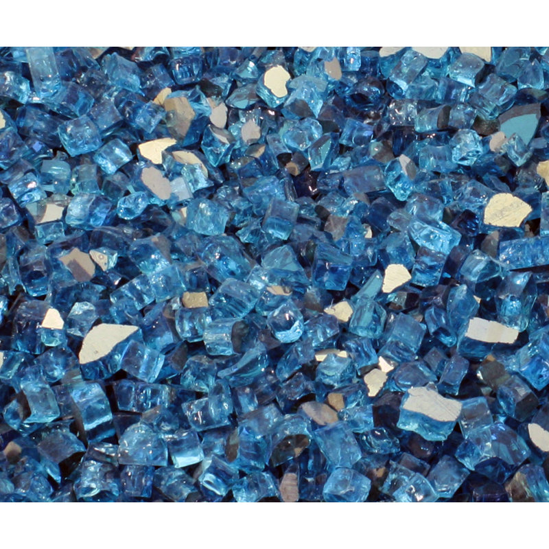 Verre de foyer réfléchissant, Catalina bleu lumineux