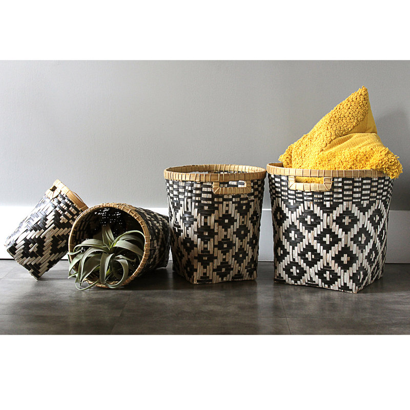 Bungalow Rose Bamboo Basket