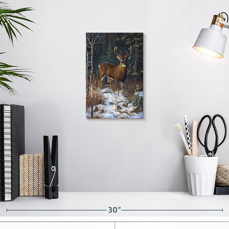 Brampt Last Light - Whitetail, 12" H x 8" W
