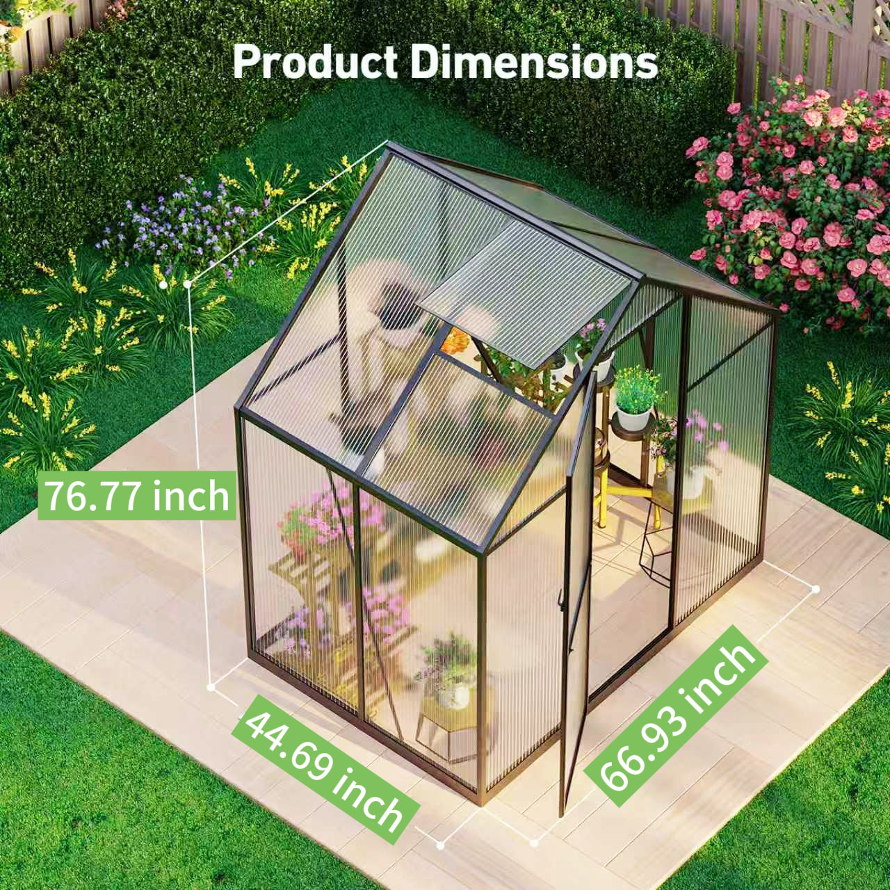 Walk-In Greenhouse Tunnel Tent w/ Roll-Up Windows, Zippered Door - 15x –  Best Choice Products, image size:1280x1280