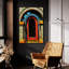  «The Magic Door» par Dante Plata, art mural en verre acrylique, 24 po x 36 po-2099635563