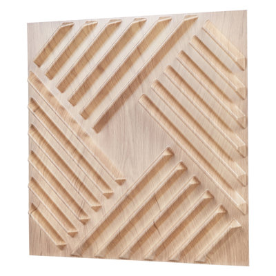 Panneaux muraux 3D 3D, paquet de 12 carreaux de sel minimalistes modernes en PVC 19,7 po x 19,7 po, panneau décoratif décoratif de 32 pieds carrés, décoration intérieure pour plafond, chambre à coucher, salon et salle de jeux, couleur bois clair
