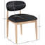 Chaise de salle à manger rembourrée Madalene Eligah Performance-834709496-834709444
