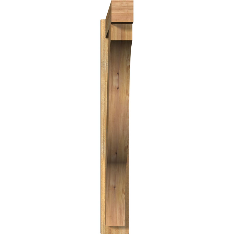 Jeu de blocs Funston, Cèdre rouge de l'Ouest de 6 po (sciage brut), P 38 po x H 46 po