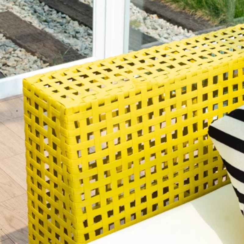 Chaise d'extérieur en rotin pour l'extérieur