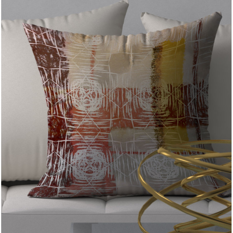 Housse de coussin carrée/insert, 24 po x 24 po