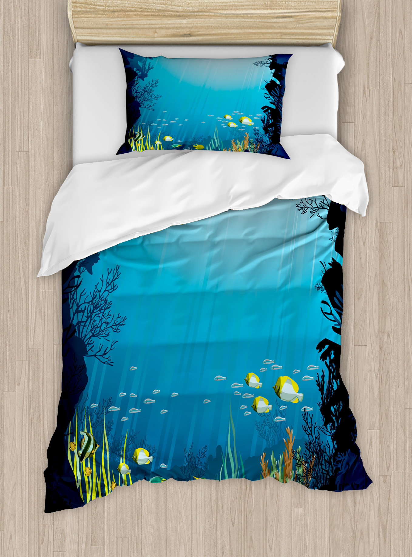 Blossom Shoreline Duvet Cover Set NCU0NNT413 main image 1