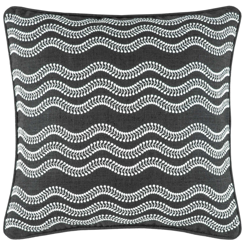 Housse de coussin décorative Scout, Housse de coussin seulement - sans coussin, Gris