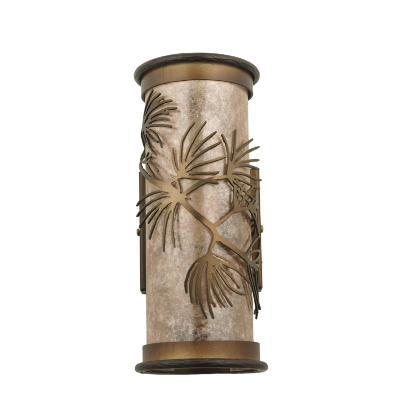 2 - Light Flush Mounted Sconce