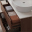 Meuble-lavabo 36 po 2-en-1 avec lavabo intégré en céramique-199352524