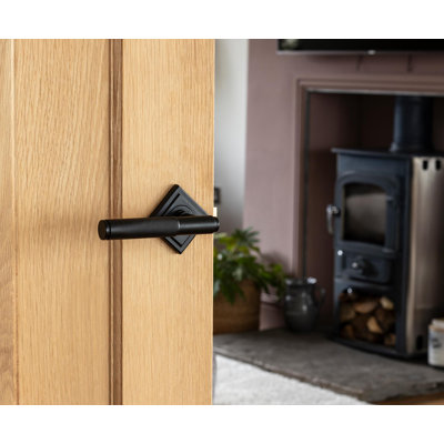 Brompton Lever on Rose Set (Square) - Unsprung