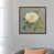Toile avec cadre en bois brun classique