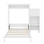Grand lit escamotable avec tablettes-488564542
