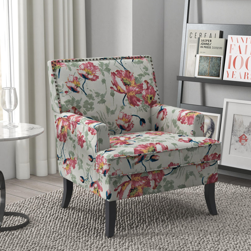 Tallsmayne Upholstered Armchair, Red