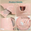HOMCOM Kettle and Toaster Set 1.7L Kettle & 2 Slice Toaster Set-121643263