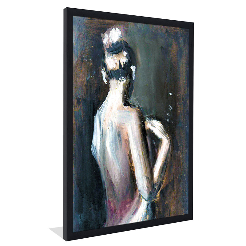 « nu 1 », reproduction d’art encadrée, H 39,5 po x l 27,5 po x P 0,75 po