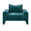 Fauteuil en chenille de luxe avec accoudoirs larges et support ergonomique-132397929