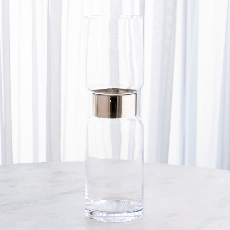 Hurricane Candle Holder, 19.75" H x 6" W x 6" D