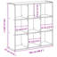 Abdul 102cm H x 102cm W Bookcase-1213494969