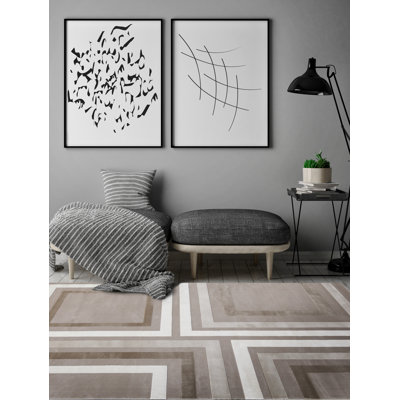 Decoste Geometric Area Rug