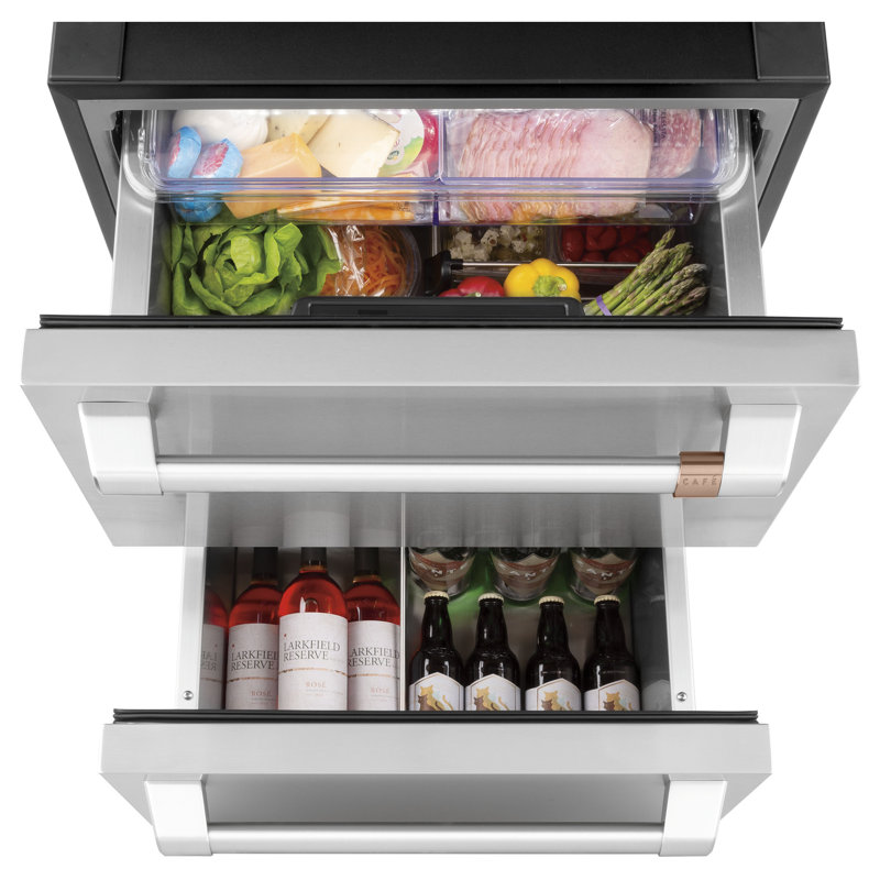 5.7 cu. ft. Undercounter Mini Fridge, Stainless Steel