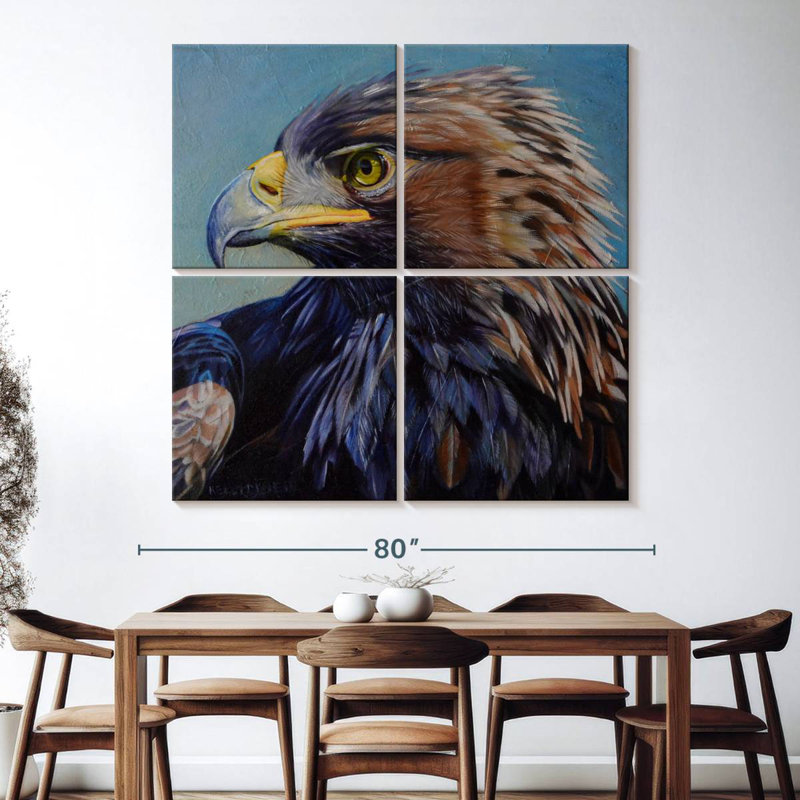Brampt Golden Eagle, 74" H x 74" W